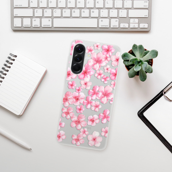 Silikonové pouzdro iSaprio - Samsung Galaxy A56 5G - Flower Pattern 05