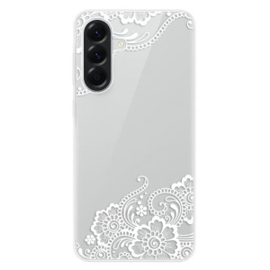 Silikonové pouzdro iSaprio - Samsung Galaxy A56 5G - White Lace 02