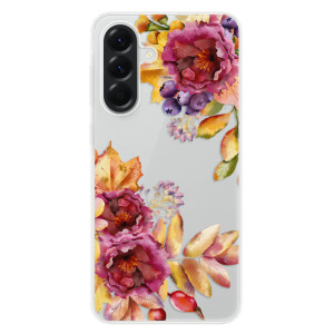Silikonové pouzdro iSaprio - Samsung Galaxy A56 5G - Fall Flowers