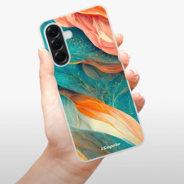 Silikonové pouzdro iSaprio - Samsung Galaxy A56 5G - Abstract Marble
