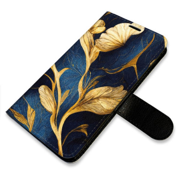 Flip pouzdro iSaprio - Samsung Galaxy A26 5G - GoldBlue - kapsičky na karty