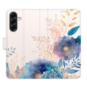 Flip pouzdro iSaprio - Samsung Galaxy A26 5G - Ornamental Flowers 03 - kapsičky na karty