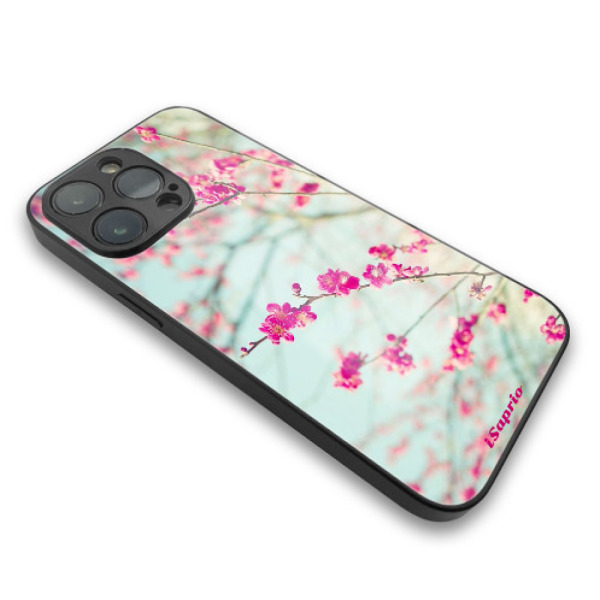 iSaprio MagSafe lesklé pouzdro - Apple iPhone 13 Pro - Blossom 01