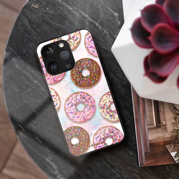 iSaprio MagSafe lesklé pouzdro - Apple iPhone 13 Pro - Donuts 11