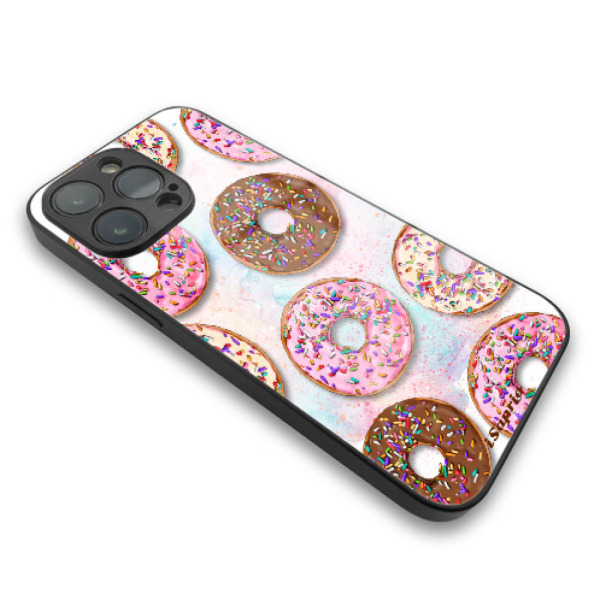 iSaprio MagSafe lesklé pouzdro - Apple iPhone 13 Pro - Donuts 11