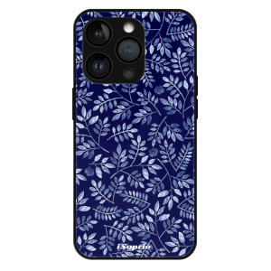 iSaprio MagSafe lesklé pouzdro - Apple iPhone 13 Pro - Blue Leaves 05