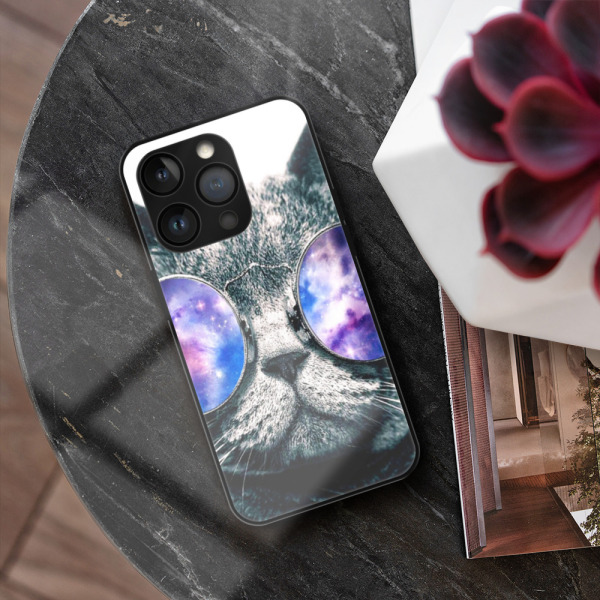 iSaprio MagSafe lesklé pouzdro - Apple iPhone 13 Pro - Galaxy Cat