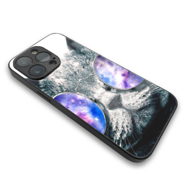 iSaprio MagSafe lesklé pouzdro - Apple iPhone 13 Pro - Galaxy Cat