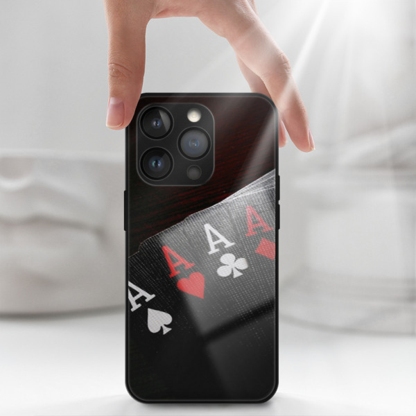 iSaprio MagSafe lesklé pouzdro - Apple iPhone 13 Pro - Poker