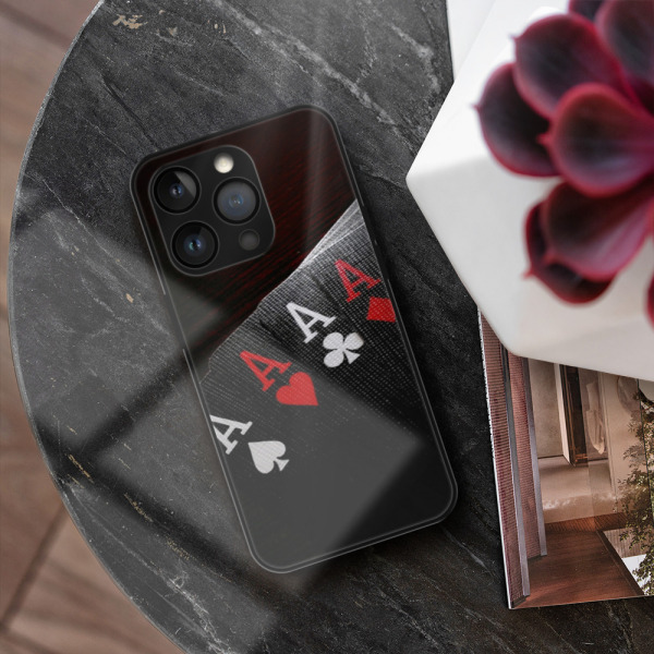 iSaprio MagSafe lesklé pouzdro - Apple iPhone 13 Pro - Poker