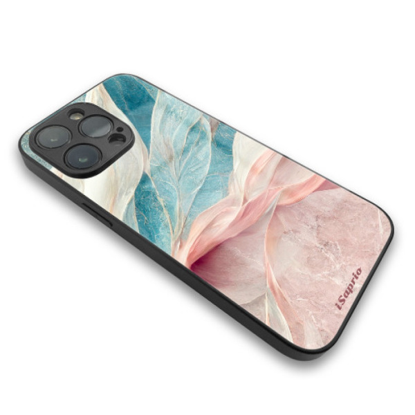 iSaprio MagSafe lesklé pouzdro - Apple iPhone 13 Pro - Pink and Blue