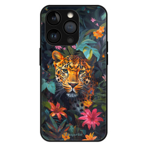 iSaprio MagSafe lesklé pouzdro - Apple iPhone 13 Pro - Flower Jaguar