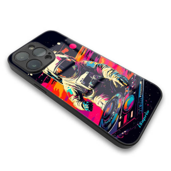 iSaprio MagSafe lesklé pouzdro - Apple iPhone 13 Pro - Astronaut DJ