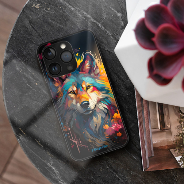 iSaprio MagSafe lesklé pouzdro - Apple iPhone 13 Pro - Mysterious Wolf