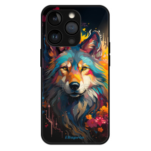 iSaprio MagSafe lesklé pouzdro - Apple iPhone 13 Pro - Mysterious Wolf