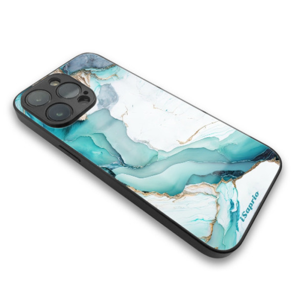 iSaprio MagSafe lesklé pouzdro - Apple iPhone 13 Pro - Color Marble 22