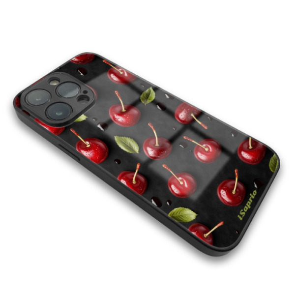 iSaprio MagSafe lesklé pouzdro - Apple iPhone 13 Pro - Cherry Bliss