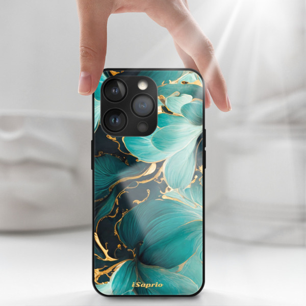 iSaprio MagSafe lesklé pouzdro - Apple iPhone 13 Pro - Blue Flowers 12