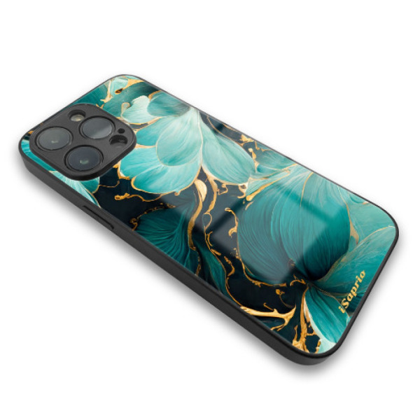 iSaprio MagSafe lesklé pouzdro - Apple iPhone 13 Pro - Blue Flowers 12