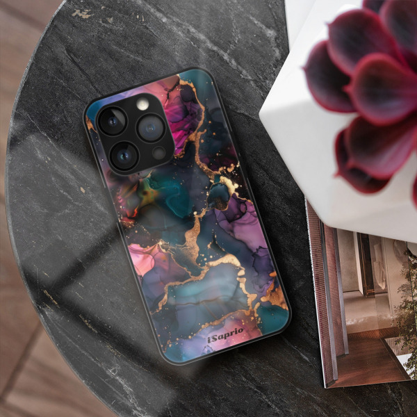 iSaprio MagSafe lesklé pouzdro - Apple iPhone 13 Pro - Dark Marble 10
