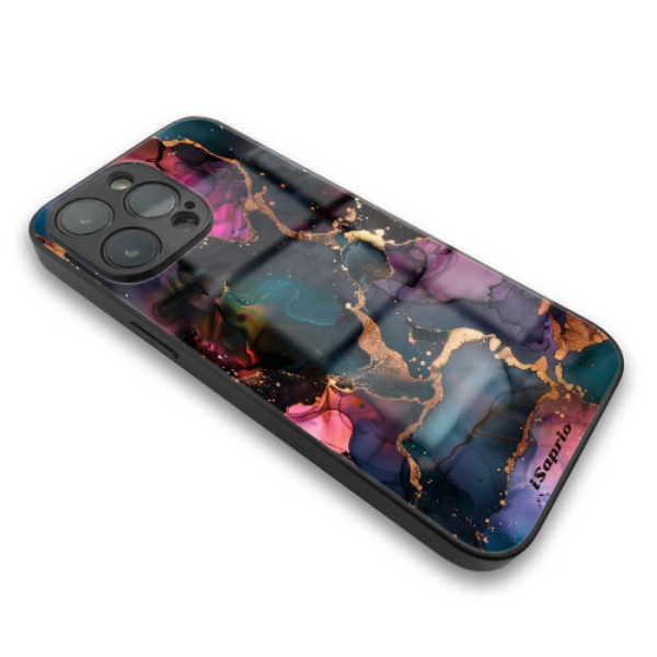 iSaprio MagSafe lesklé pouzdro - Apple iPhone 13 Pro - Dark Marble 10