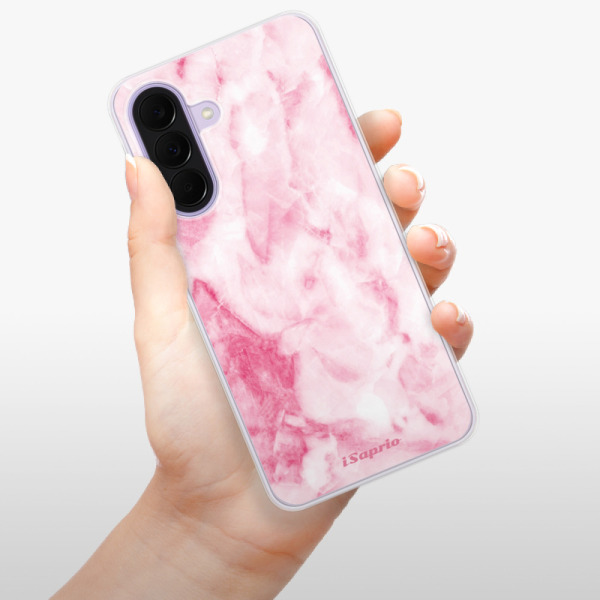 Silikonové pouzdro iSaprio - Samsung Galaxy A37 - RoseMarble 16