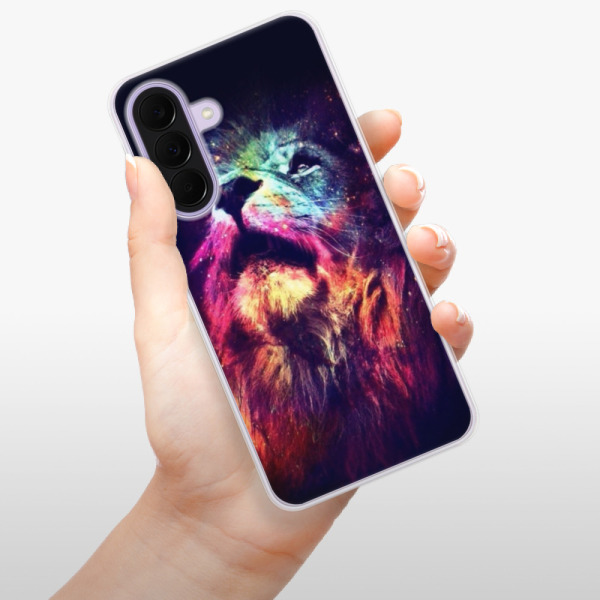 Silikonové pouzdro iSaprio - Samsung Galaxy A37 - Lion in Colors