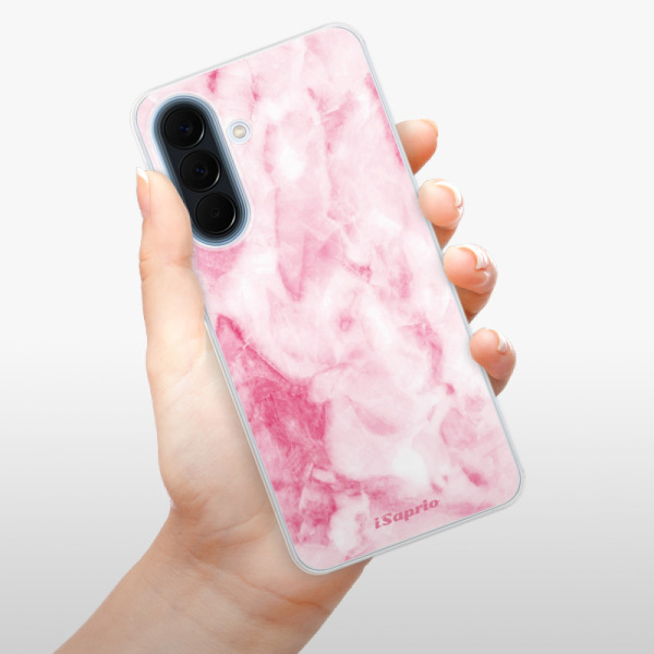 Silikonové pouzdro iSaprio - Samsung Galaxy A57 - RoseMarble 16
