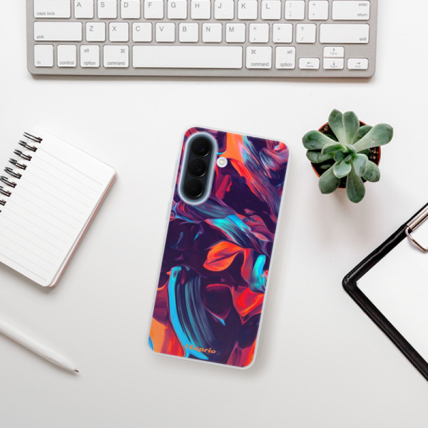 Silikonové pouzdro iSaprio - Samsung Galaxy A57 - Color Marble 19