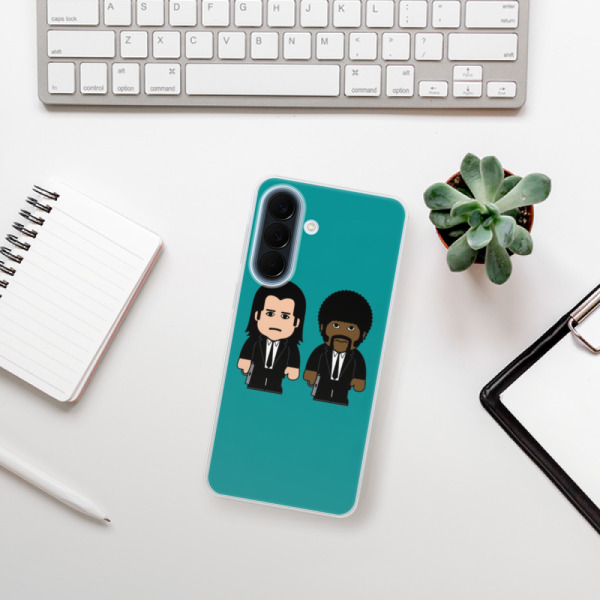 Silikonové pouzdro iSaprio - Samsung Galaxy A57 - Pulp Fiction