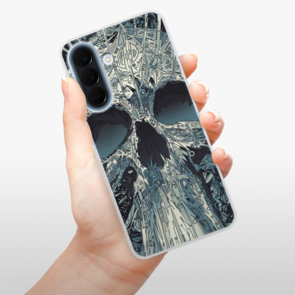 Silikonové pouzdro iSaprio - Samsung Galaxy A57 - Abstract Skull