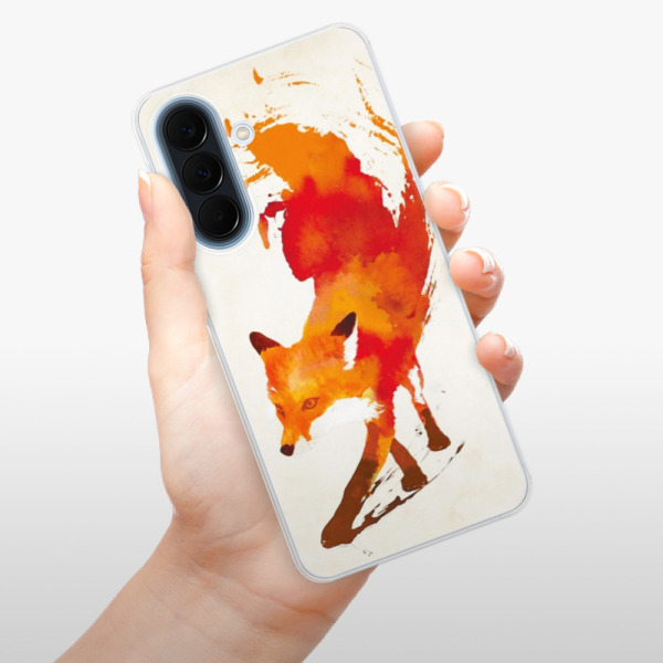 Silikonové pouzdro iSaprio - Samsung Galaxy A57 - Fast Fox