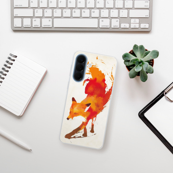 Silikonové pouzdro iSaprio - Samsung Galaxy A57 - Fast Fox