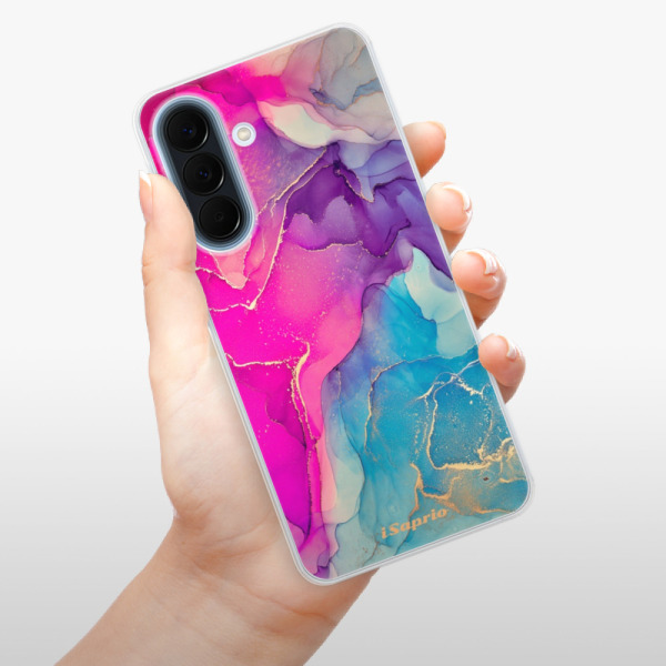 Silikonové pouzdro iSaprio - Samsung Galaxy A57 - Purple Ink