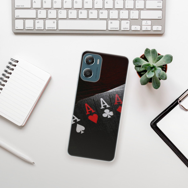 Silikonové pouzdro iSaprio - Motorola Moto G06 - Poker