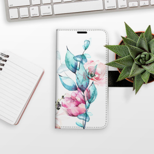 Flip pouzdro iSaprio - Samsung Galaxy A57 - Beautiful Flower s kapsičkami na karty