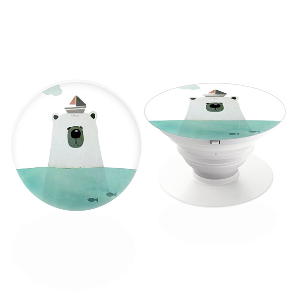 PopSocket iSaprio Bear With Boat držák na mobil / mobil držka
