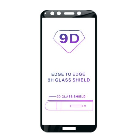 Tvrzené sklo iSaprio 9D BLACK pro Huawei Honor 7A