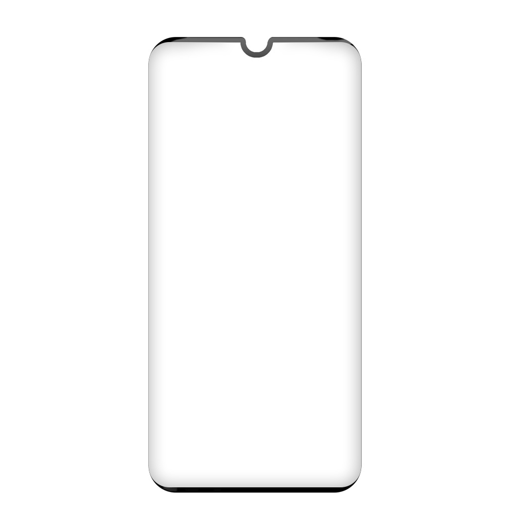 Levně Tvrzené sklo iSaprio 9D BLACK pro Xiaomi Mi Note 10